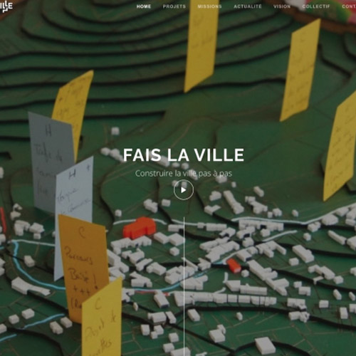 Fais la ville - Agence IMEDIA - Web Agency Paris